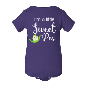 Sweet Peas Onesie