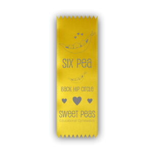 Six Pea Skills Ribbons